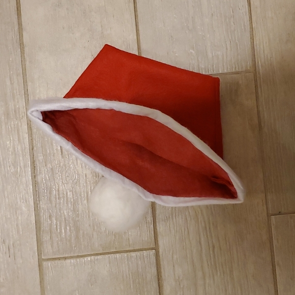 Holiday Time Medium Felt Santa Cap - Picture 3 of 3